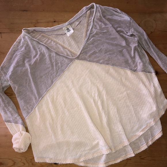 NWOT Free People Thermal Top - Picture 1 of 2